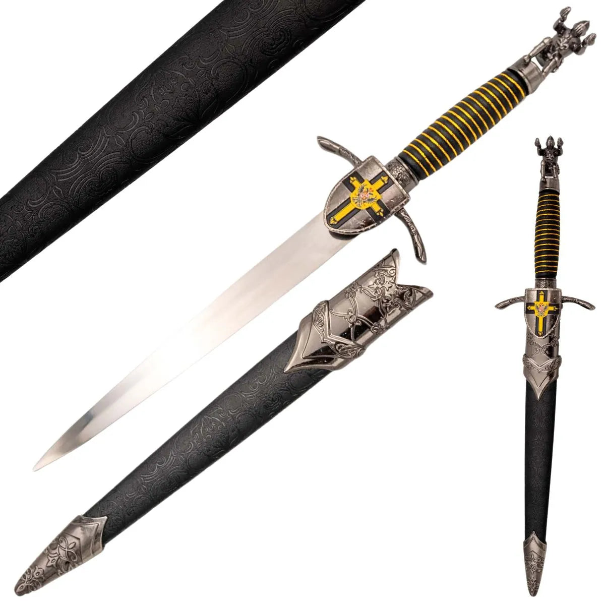 Daga Templaria con Escudo de Toledo