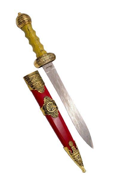 Daga Antigua Gladius E&M red