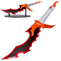 Daga de Solo Leveling Knight Killer de acero con expositor