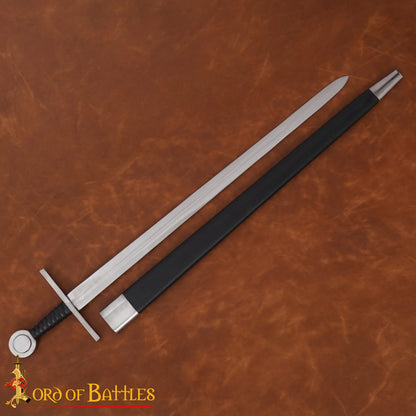 Espada Vikinga Decorativa Réplica Histórica Forjada a Mano con Vaina - Imagen 1