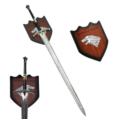 Espada Hielo de Juego de Tronos versión libros con Vaina de piel 15565