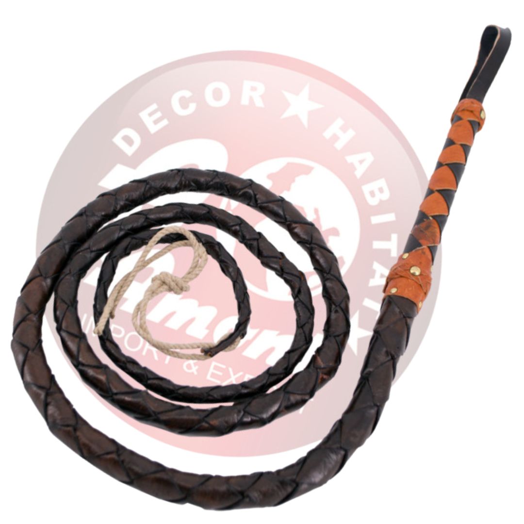 Functional whip made of faux leather 29-10