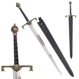 Imagen de Espada de Viserys Targaryen - House of Dragon parte de nuestra colección en Espadas y más, sitio oficial.
