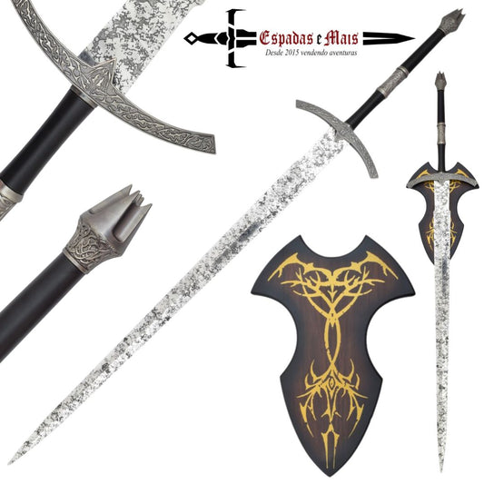 Espada de fantasía del Rey Brujo de Angmar del señor de los anillos. Vendida por Espadas y más