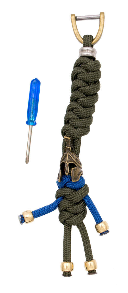 Chaveiro espartano paracord E6036V