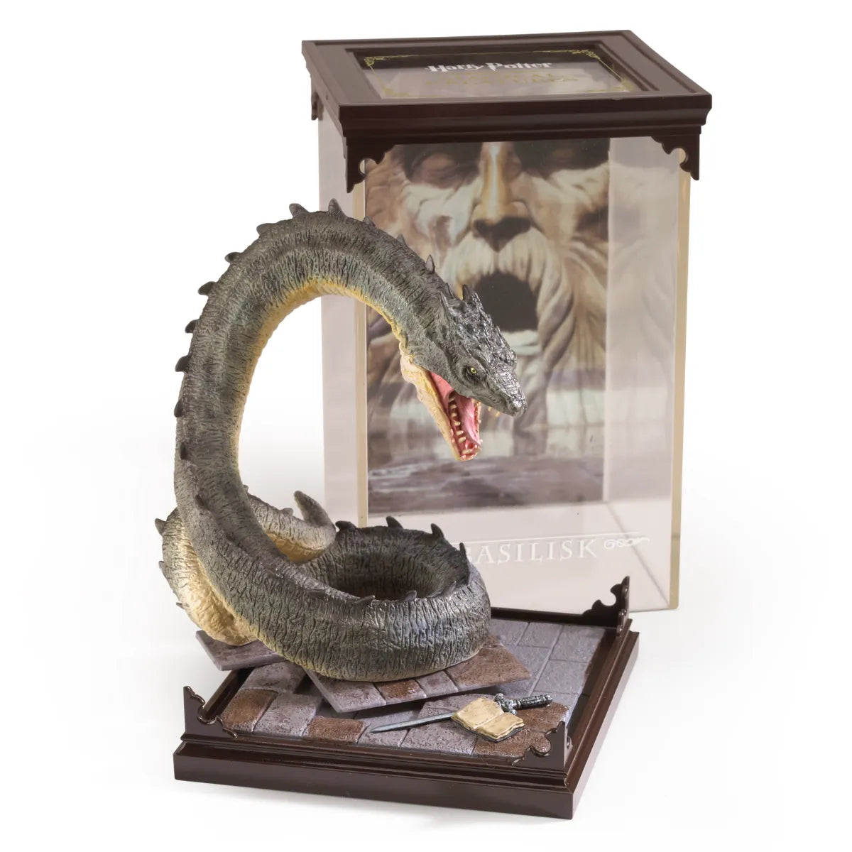 ESTATUA BASILISCO HARRY POTTER CRIATURAS MÁGICAS