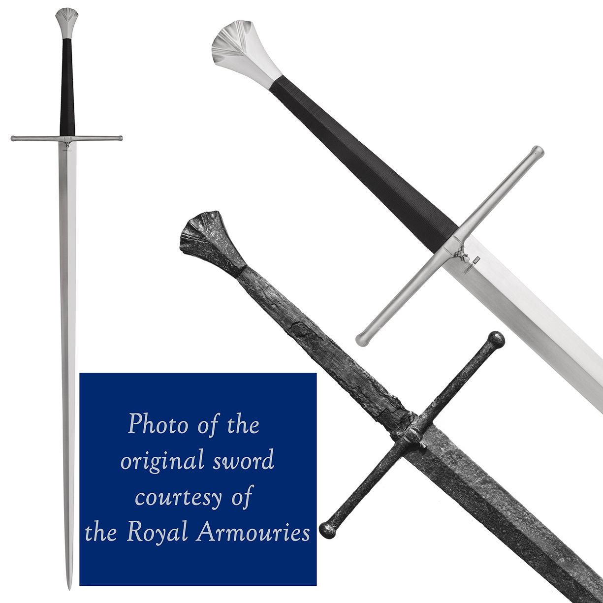 Imagen de Espada de 2 manos del S.XV Royal Armouries 501833 parte de nuestra colección en Espadas y más, sitio oficial.