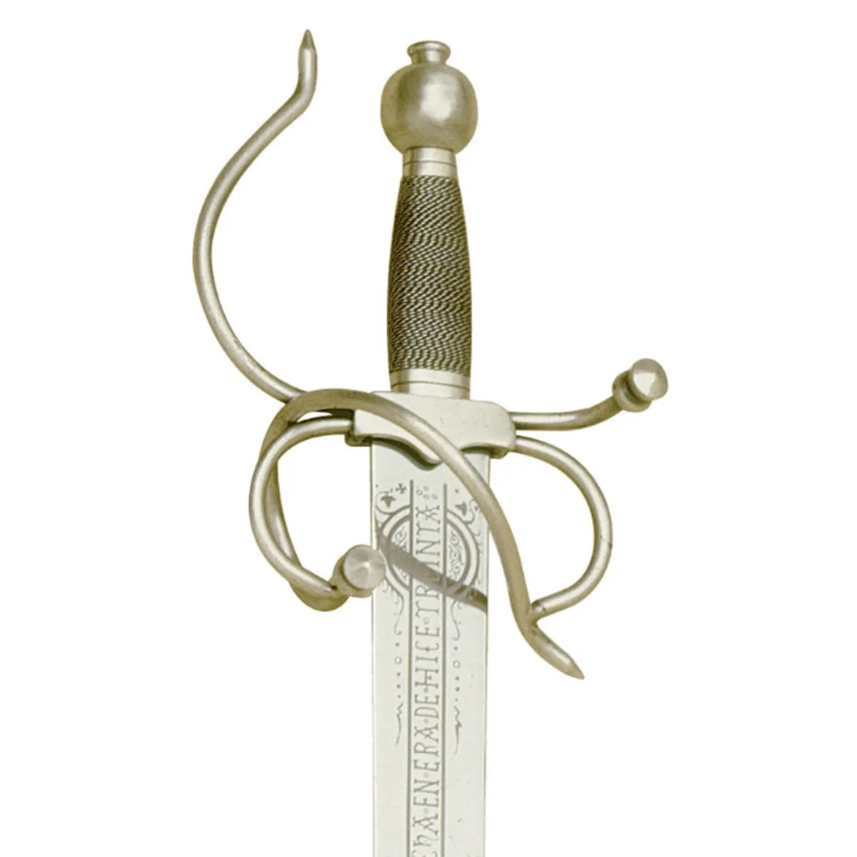 Imagen de Espada Colada del Cid MARTO - Acabado Plata Envejecida parte de nuestra colección en Espadas y Más, sitio oficial.
