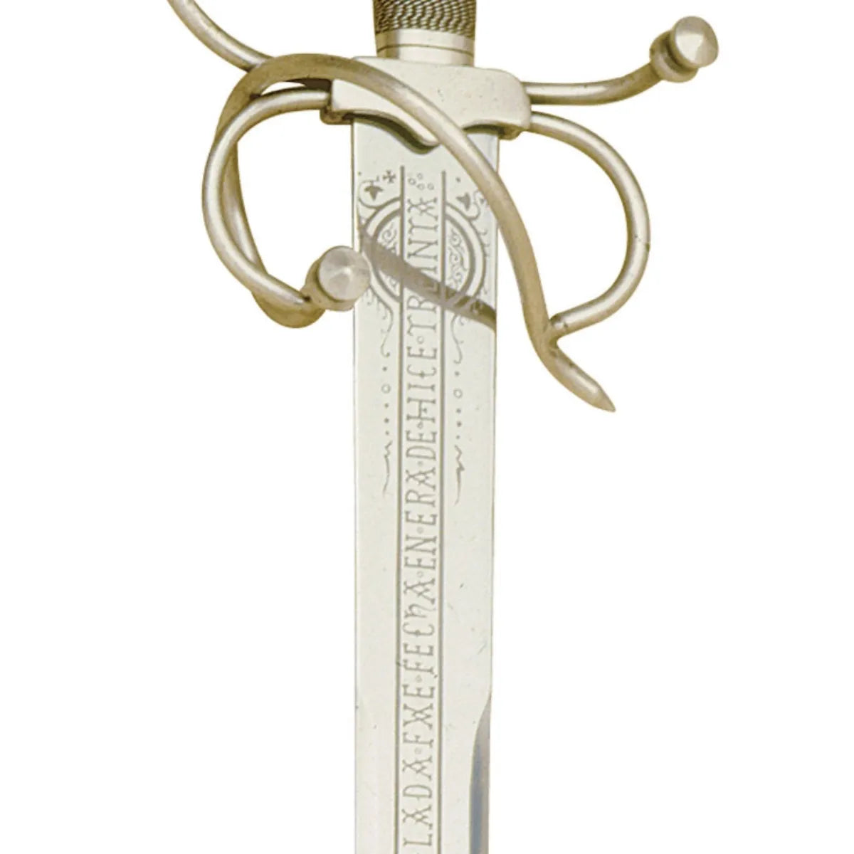 Imagen de Espada Colada del Cid MARTO - Acabado Plata Envejecida parte de nuestra colección en Espadas y Más, sitio oficial.