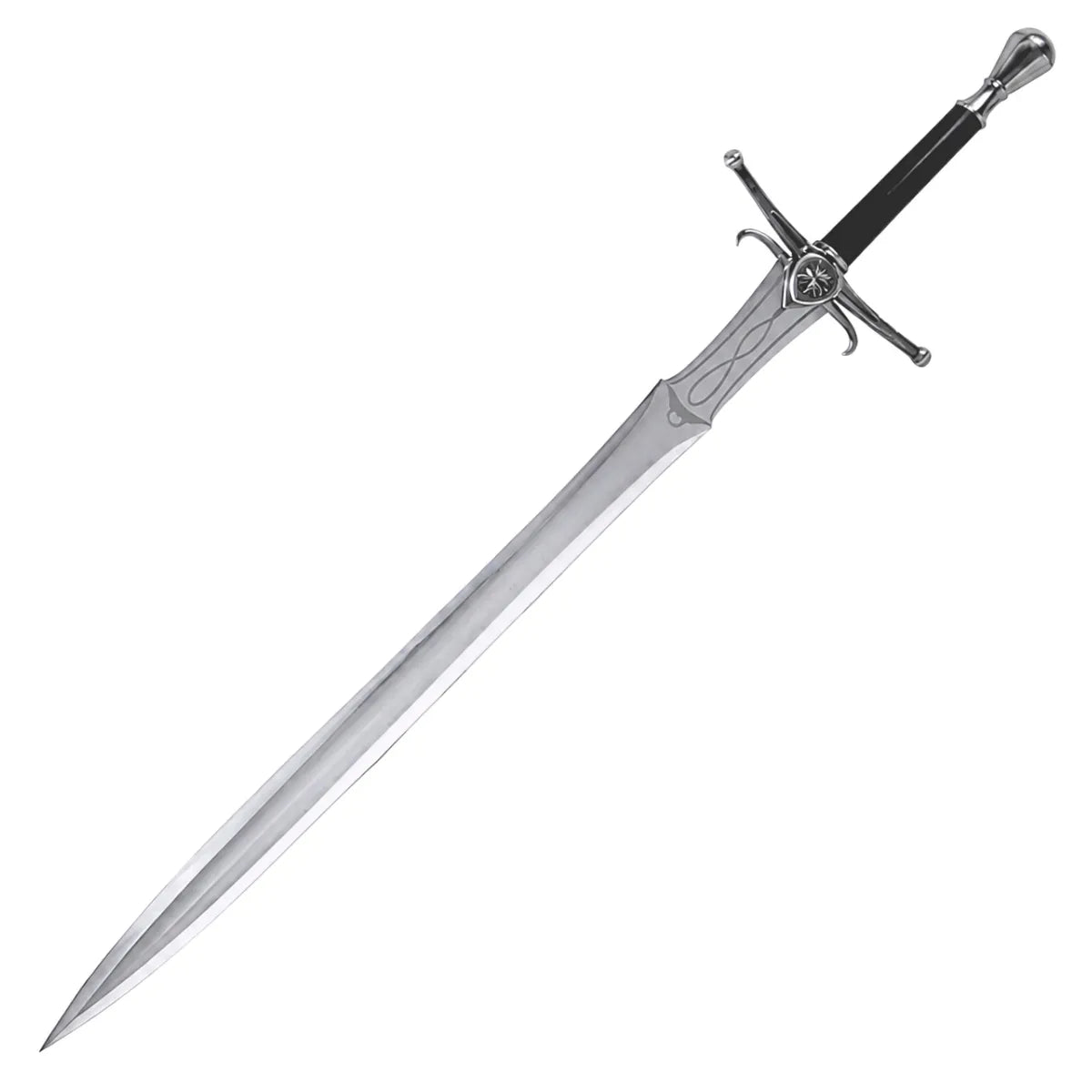 Espada Decorativa de Acero de The Witcher con Soporte