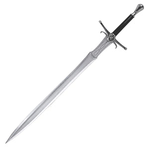 Espada Decorativa de Acero de The Witcher con Soporte