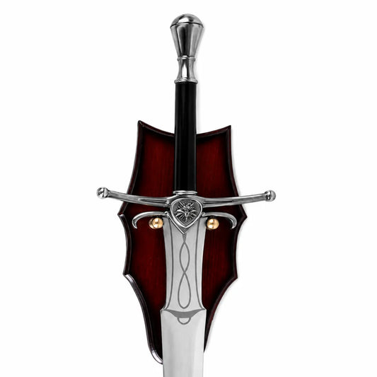 Espada Decorativa de Acero de The Witcher con Soporte