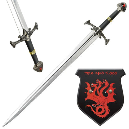 Espada Fuego Oscuro de Aegon el Conquistador OFICIAL