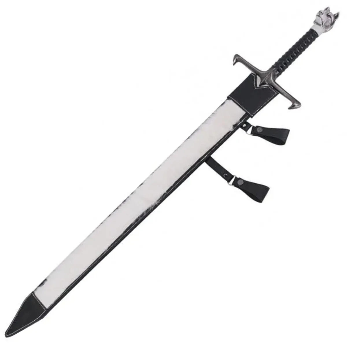 Espada Garra de Jon Nieve con Vaina blanca - Juego de Tronos versión libros