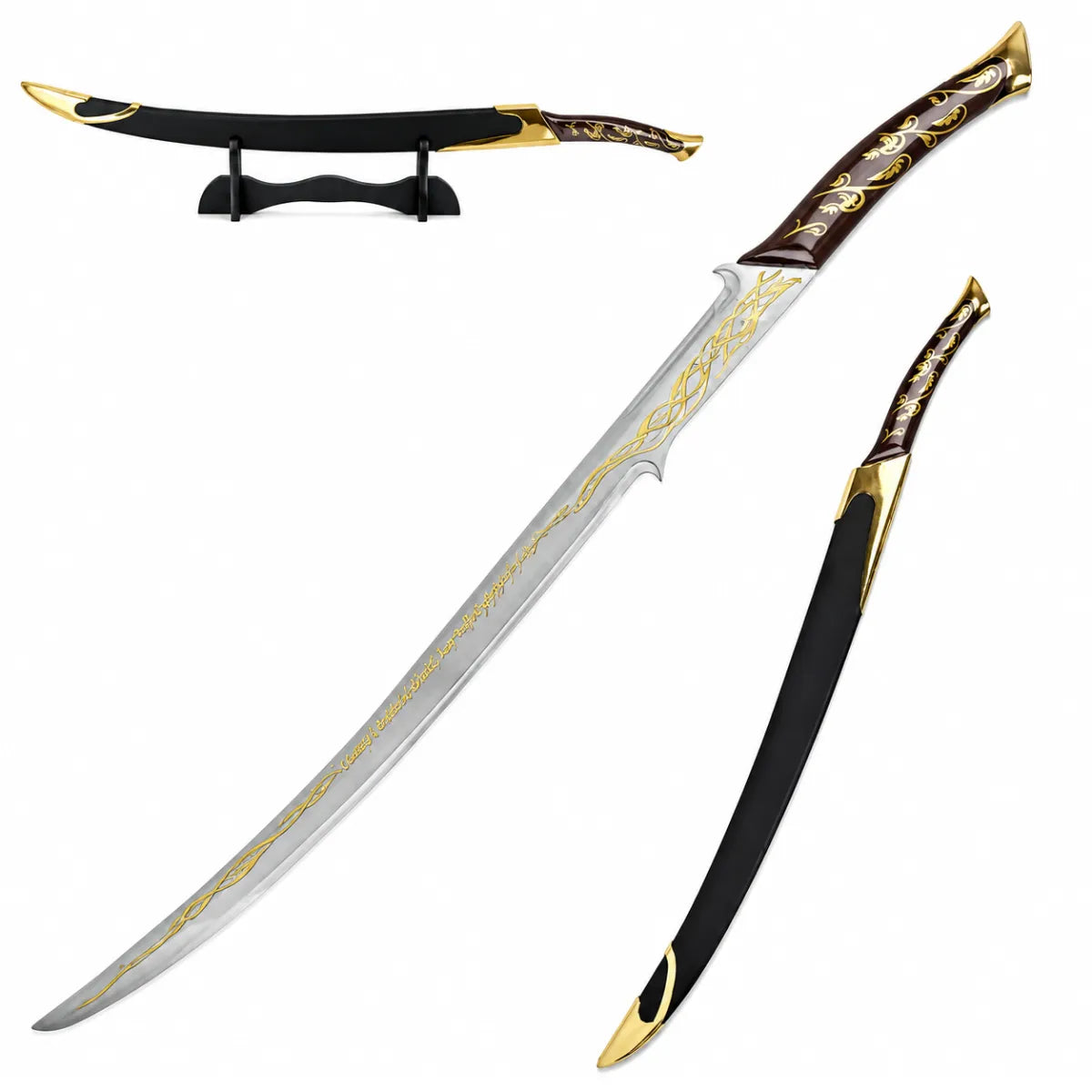 Espada Hadhafang Con Vaina El Señor de los Anillos