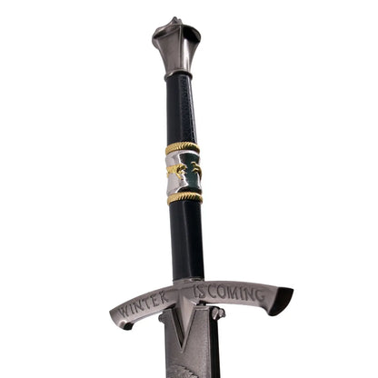 Espada Hielo Juego De Tronos Acero Inoxidable con Soporte - negro