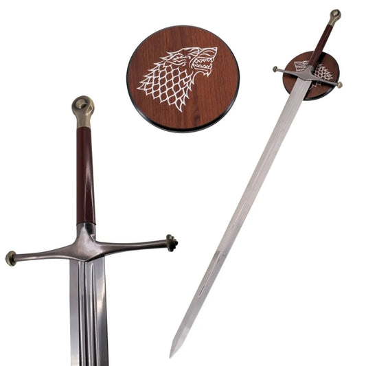Imagen de Espada Hielo de Ned Stark Juego de tronos (Decorativa Sin Vaina) parte de nuestra colección en Espadas y más, sitio oficial.