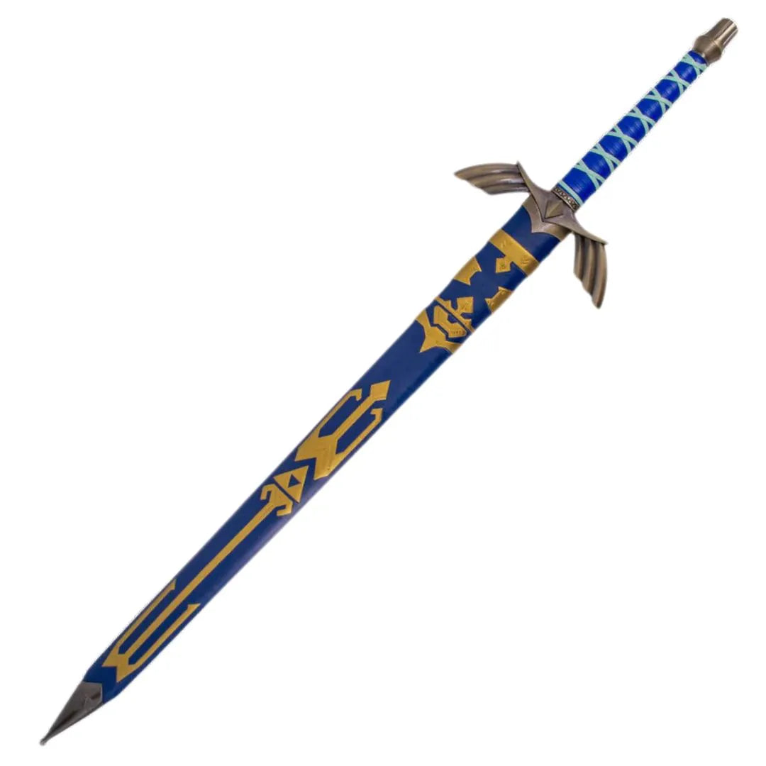 Imagen de Espada Maestra de zelda gama alta hoja azul parte de nuestra colección en Espadas y más, sitio oficial.