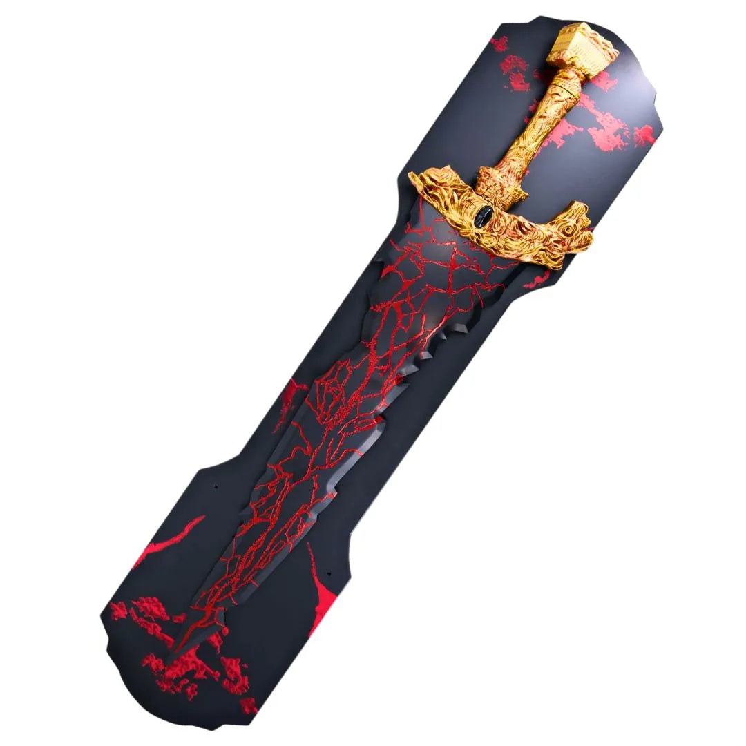 Espada Negra de Maliketh Réplica Decorativa Elden Ring