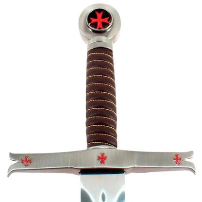 Imagen de Espada Templaria Jacques de Molay parte de nuestra colección en Espadas y más, sitio oficial.