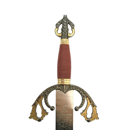 Imagen de Espada Tizona del Cid Tamaño Cadete Decorada 75 cm parte de nuestra colección en Espadas y Más, sitio oficial.
