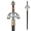 Imagen de Espada Tizona del Cid decorada parte de nuestra colección en Espadas y Más, sitio oficial.