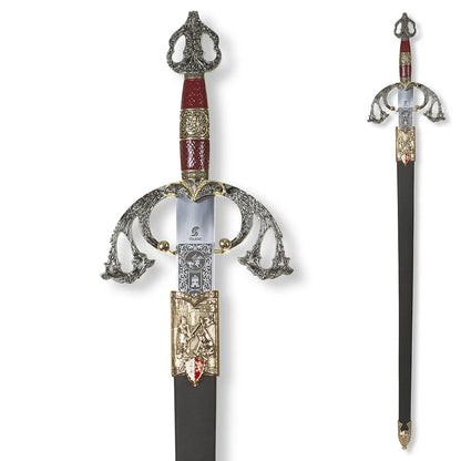Imagen de Espada Tizona del Cid decorada parte de nuestra colección en Espadas y Más, sitio oficial.