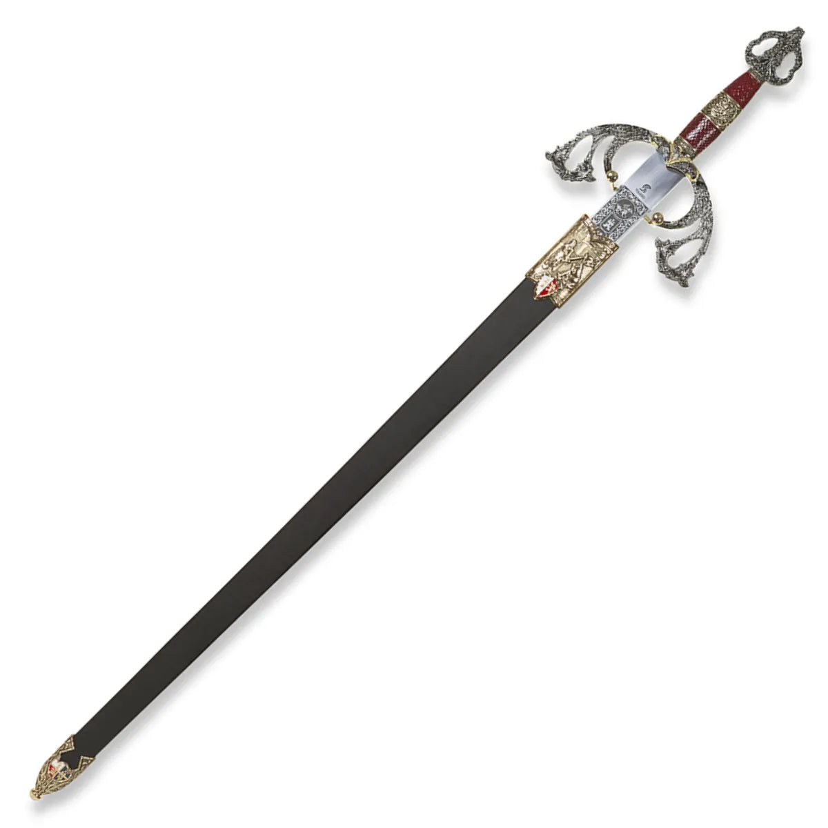 Imagen de Espada Tizona del Cid decorada parte de nuestra colección en Espadas y Más, sitio oficial.