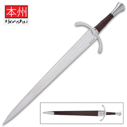 Imagen de Espada de una mano funcional afilada Honshu 41939 parte de nuestra colección en Espadas y más, sitio oficial.