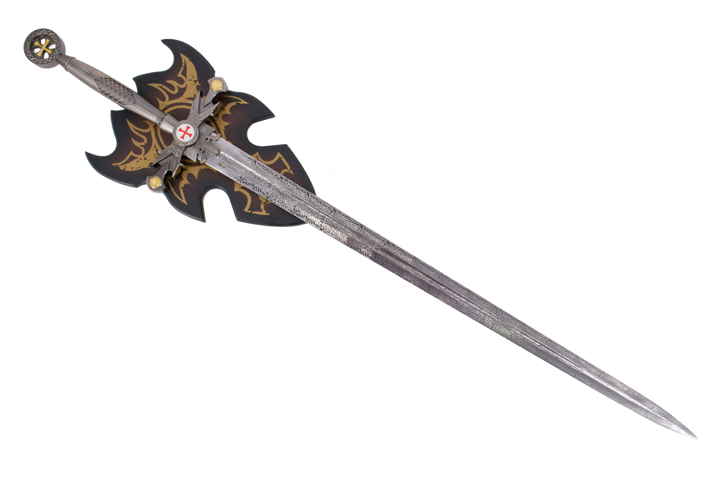 Espada templaria decorativa