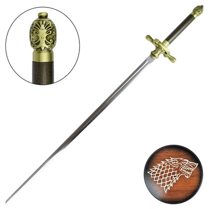 Espada aguja de Arya Stark sin vaina