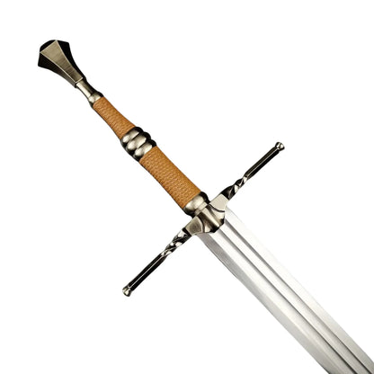 Imagen de Espada de Acero de Geralt de Rivia - The Witcher 3 parte de nuestra colección en Espadas y Más, sitio oficial.