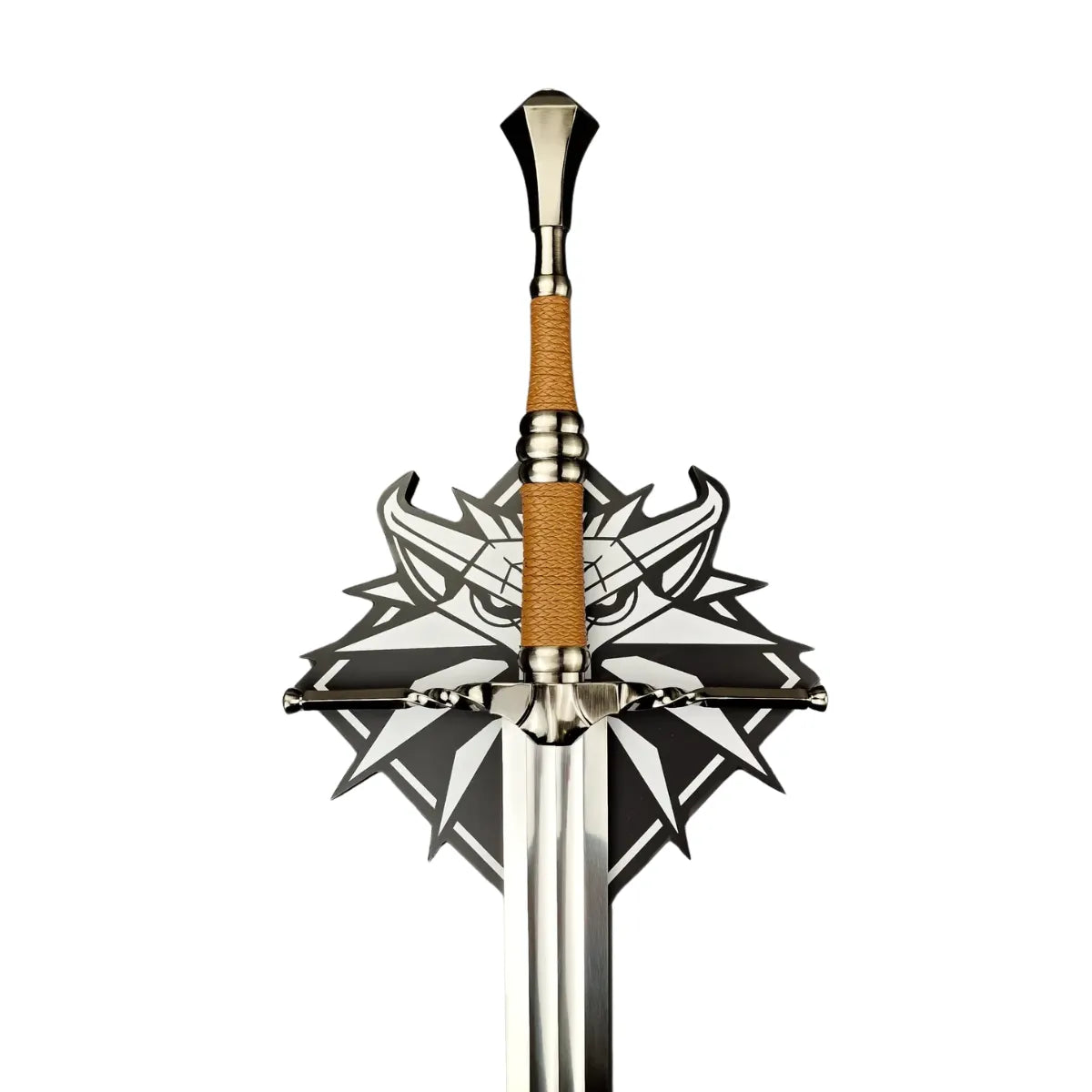 Imagen de Espada de Acero de Geralt de Rivia - The Witcher 3 parte de nuestra colección en Espadas y Más, sitio oficial.