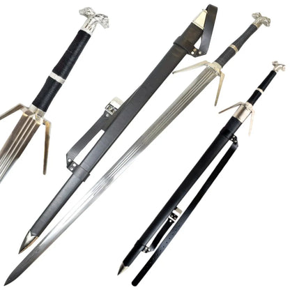 Imagen de Espada de Plata The Witcher Funcional parte de nuestra colección en Espadas y más, sitio oficial.