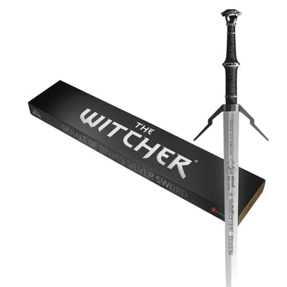 Imagen de Espada de Plata de Geralt de Rivia - The Witcher 3 parte de nuestra colección en Espadas y Más, sitio oficial.