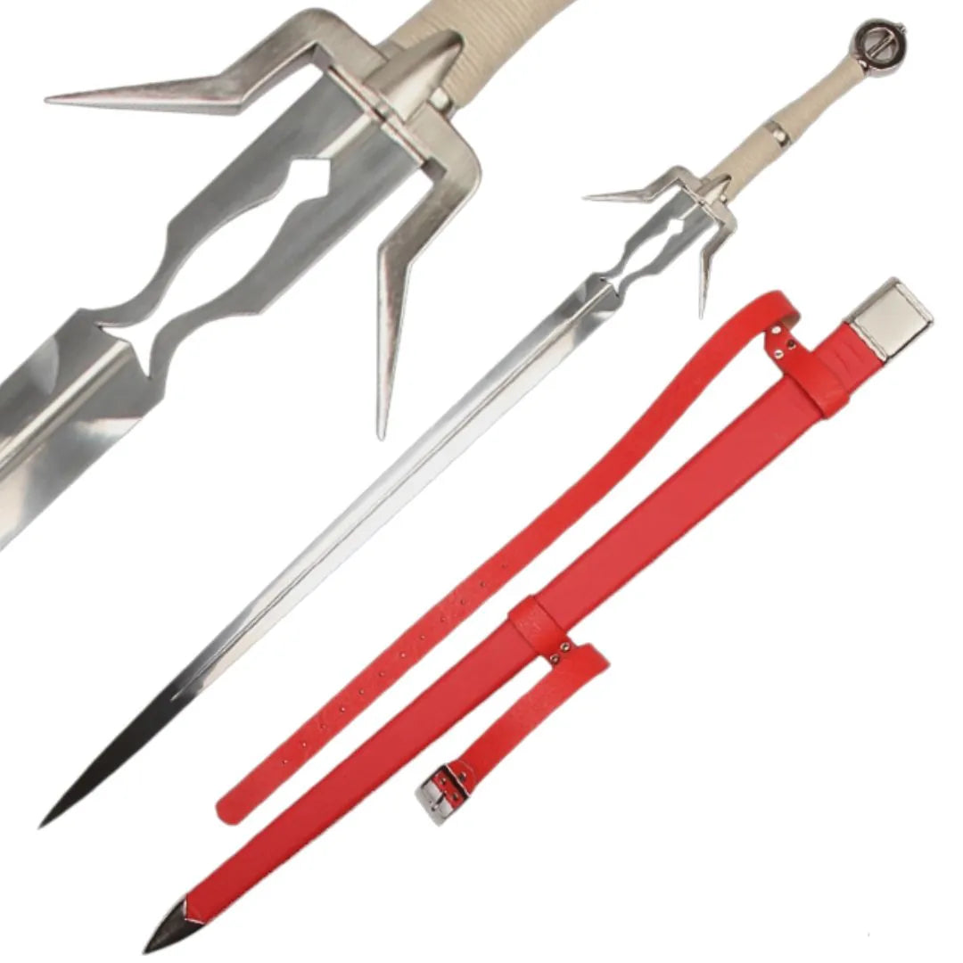 Imagen de Espada forjada a mano por Ciri con vaina de The Witcher 40837 parte de nuestra colección en Espadas y más, sitio oficial.