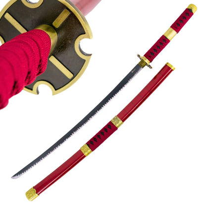 Imagen de Espada katana Sandai Kitetsu Roronoa Zoro One Piece decorativa gama alta parte de nuestra colección en Espadas y más, sitio oficial.