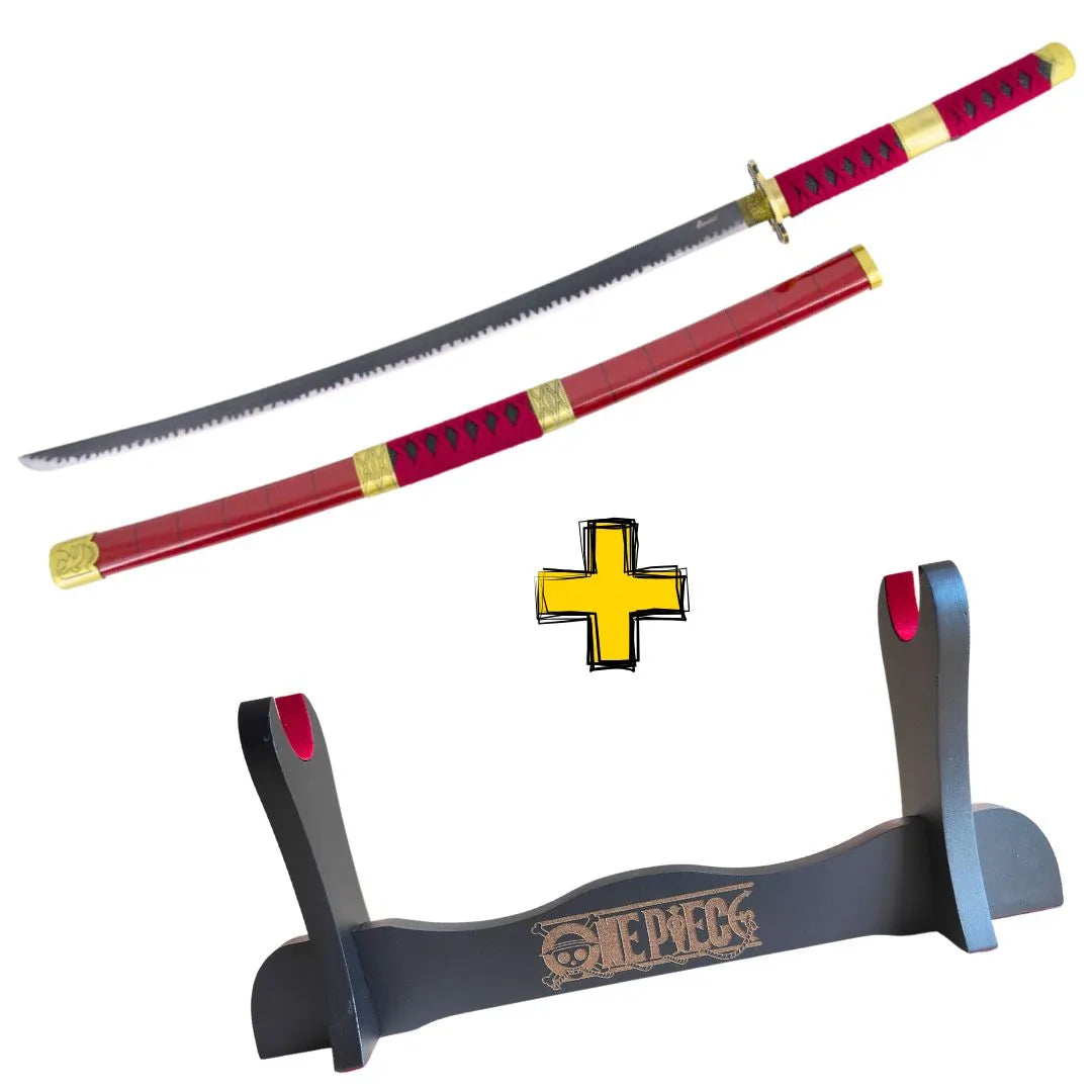 Imagen de Espada katana Sandai Kitetsu Roronoa Zoro One Piece decorativa gama alta parte de nuestra colección en Espadas y más, sitio oficial.