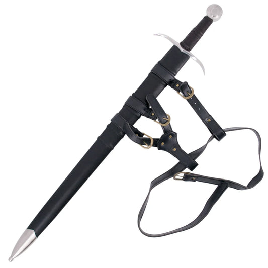 Espada medieval funcional afilada de una mano Cat B