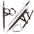 Espada medieval funcional de una mano Cat B en Acero