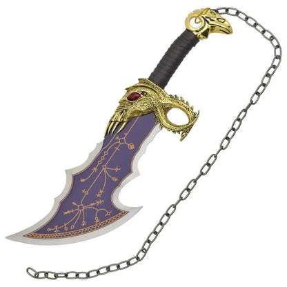 Espadas Decorativas del Caos - Hoja Azul - God of War