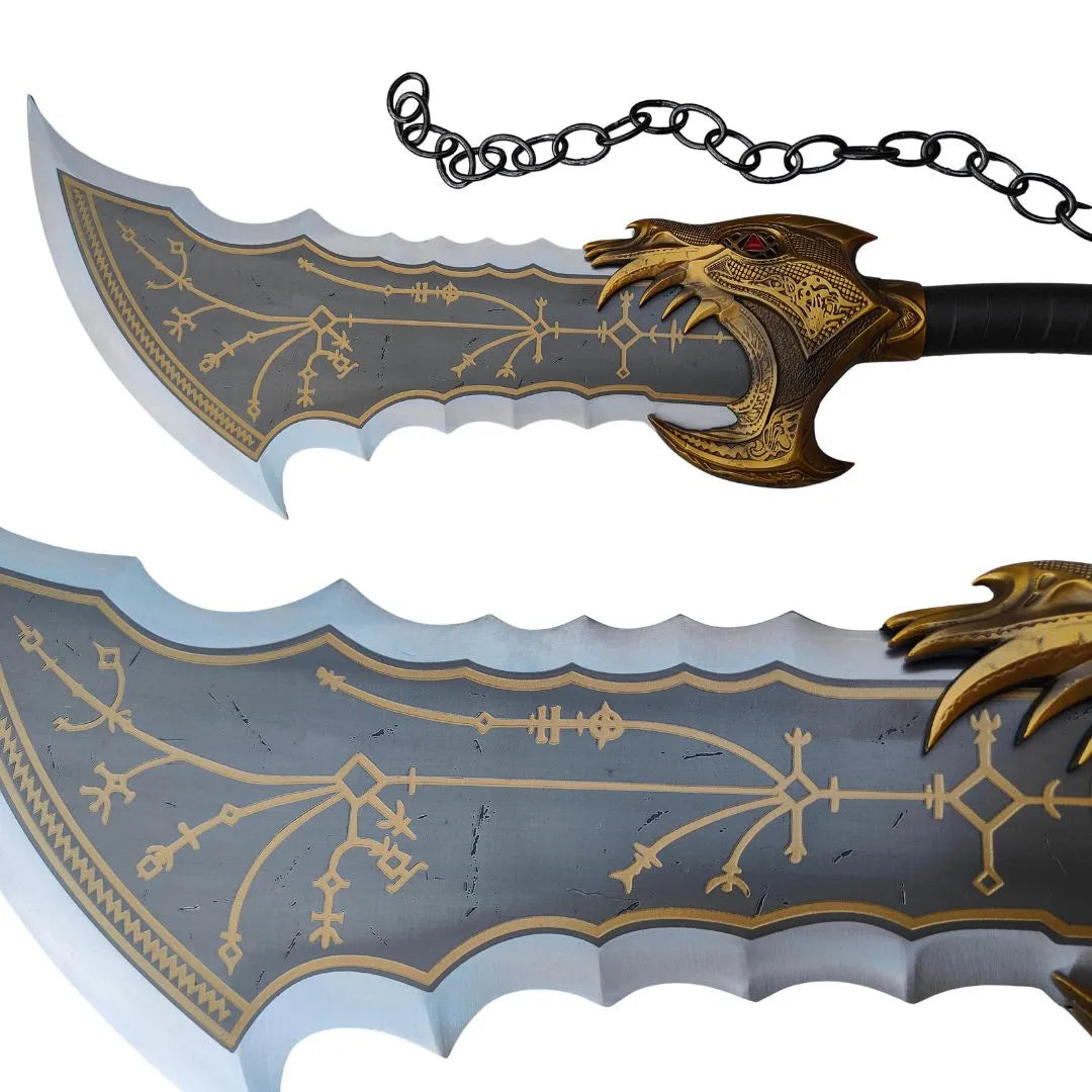 Kratos' Chaos Blade Swords Reforged God of War 5