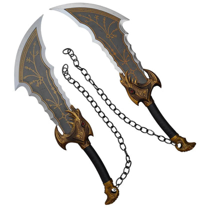 Espadas Hoja del Caos de Kratos Reforjadas God of War 5