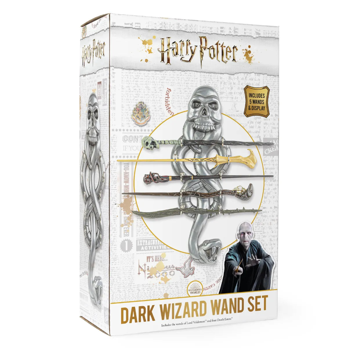 Exhibidor 5 varitas La Marca Tenebrosa - Harry Potter
