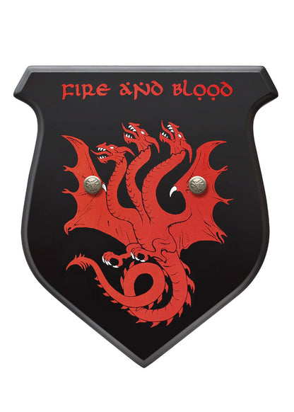 Expositor black and red HOD escudo targaryen