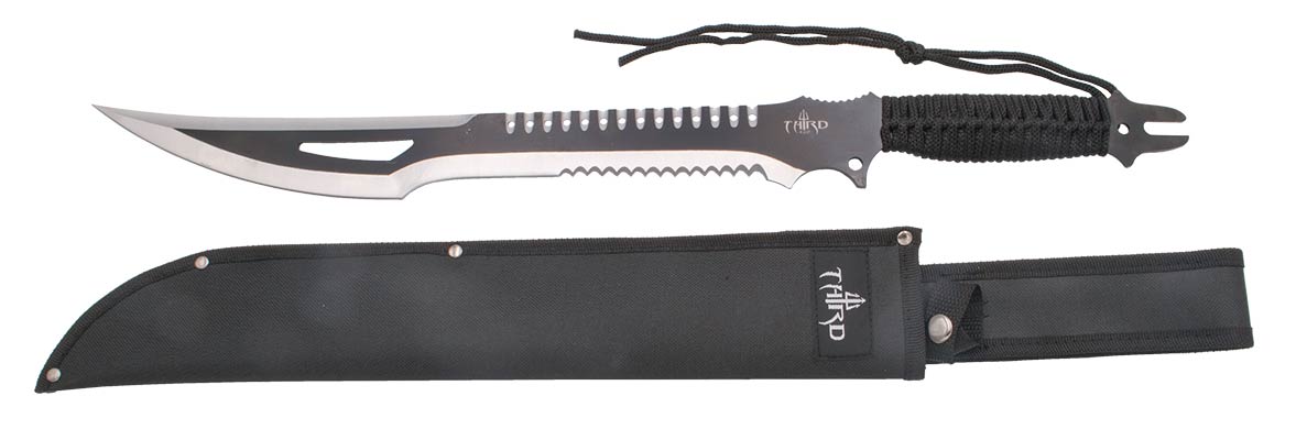 Machete Cortacañas Acero 420 47 Cm Third Ref. H0063bk