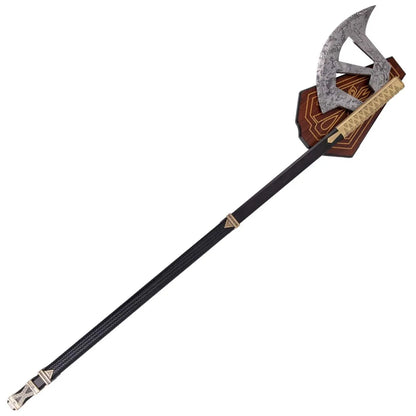 Hacha de Paseo de Gimli con Soporte El Señor de los Anillos
