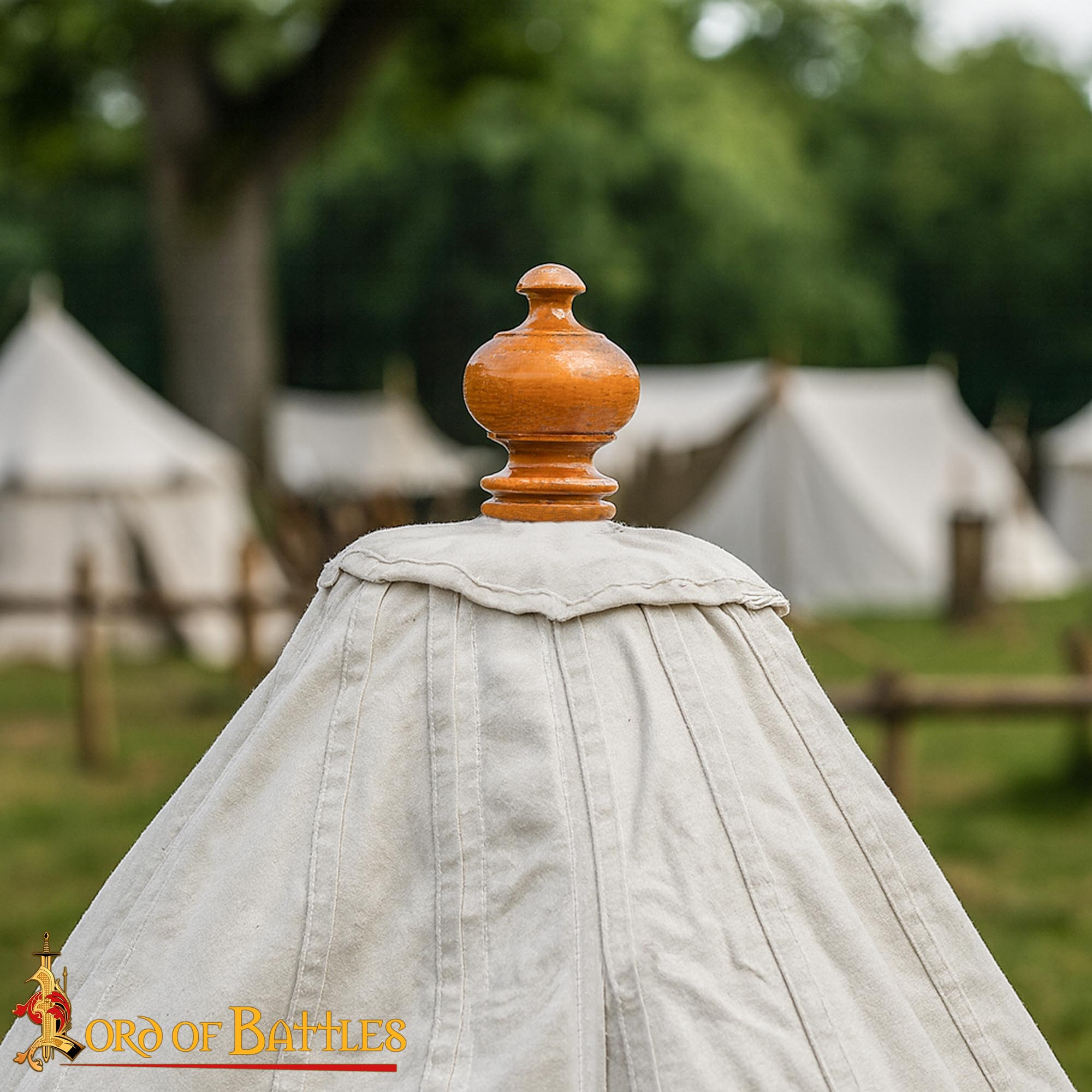 Tienda de Lona Cónica Medieval | Refugio de Camping - Imagen 5