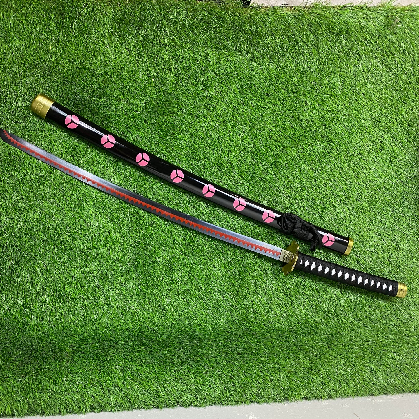 Katana de Zoro Shusui Decorativa Gama Alta C/Defectos N84