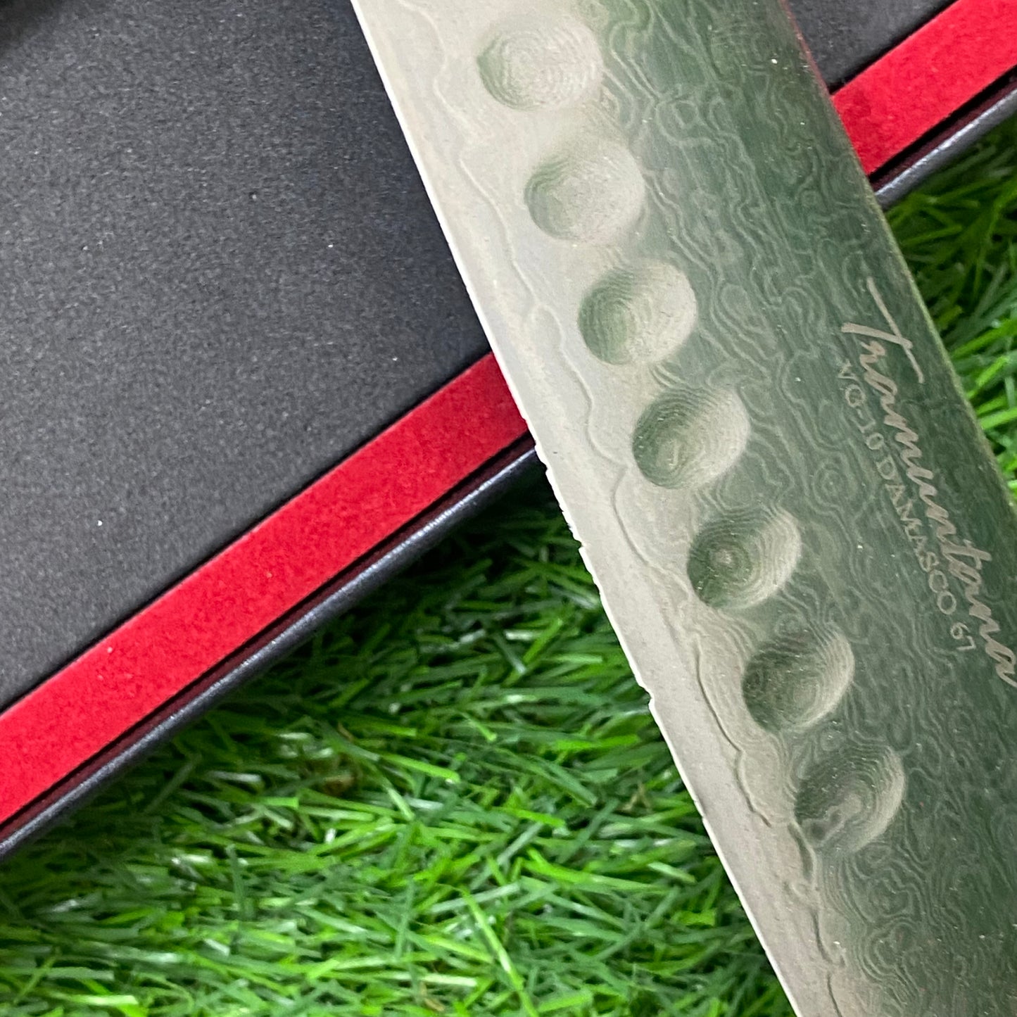 Cuchillo Cocina Tramuntana Santoku Damasco Vg10 67 Capas 17,9 Cm C/Defectos N91